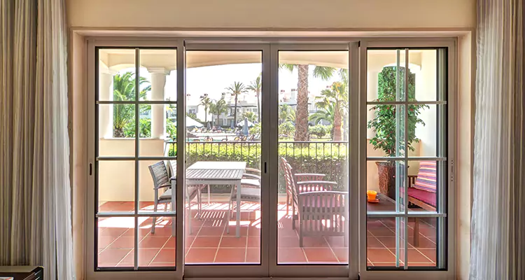 Double French Doors Interior Repair in Pinewood, FL