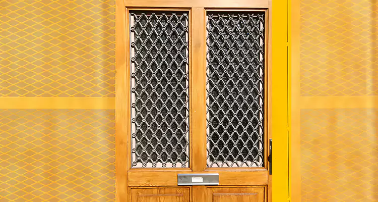 Wire Mesh Door Repair in Pinewood, FL