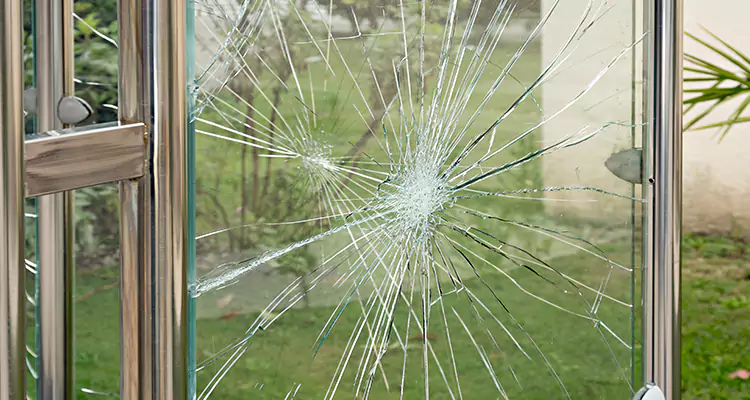 Frameless Glass Door Repair at Home in Pinewood, FL