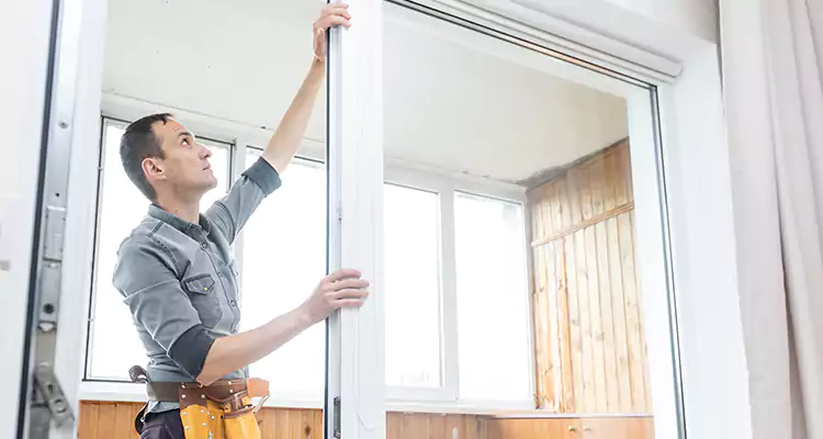 Sliding Glass Door Jamb Repair in Pinewood, FL